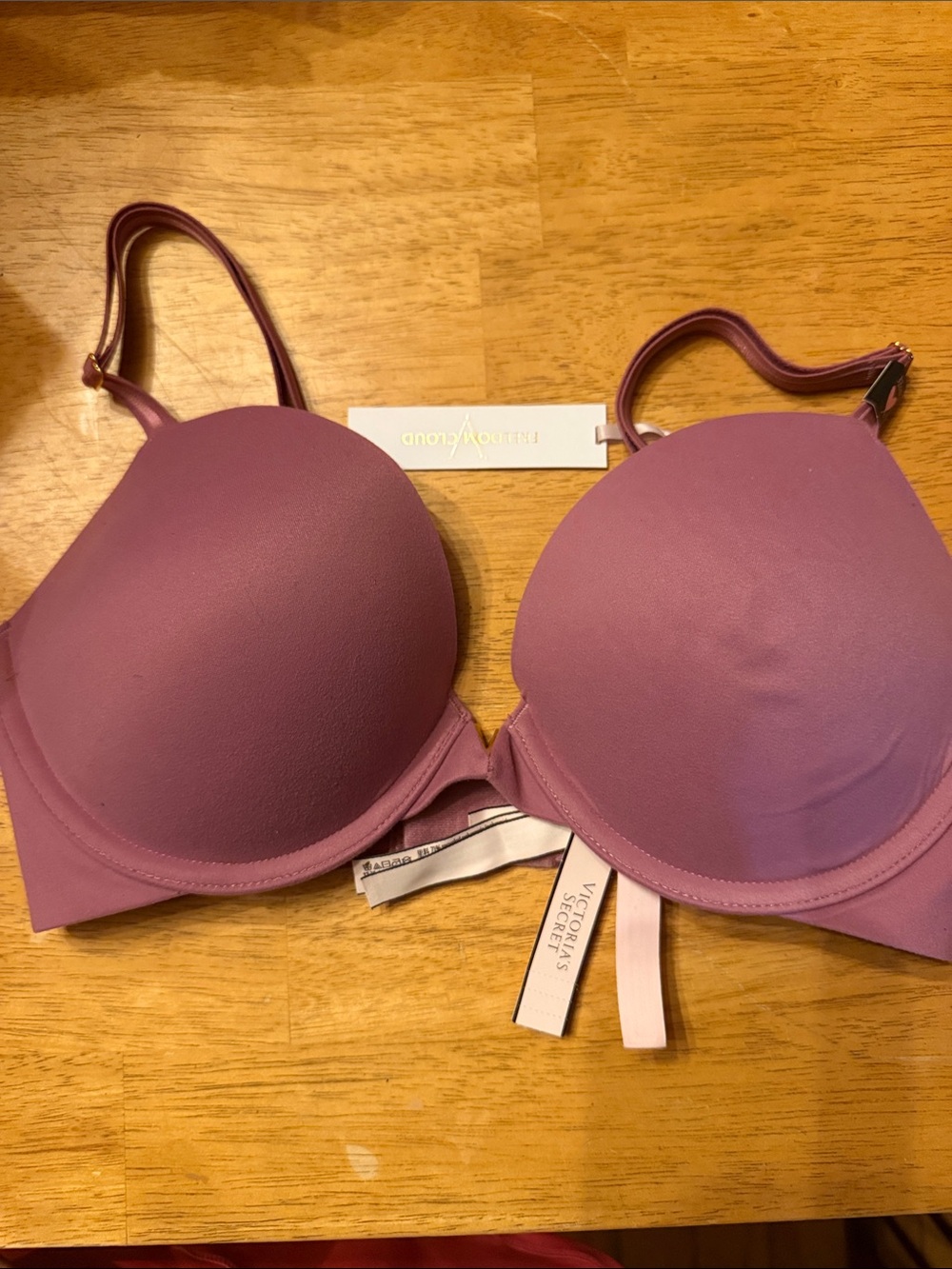 Victoria's Secret Mauve Push-Up Bra